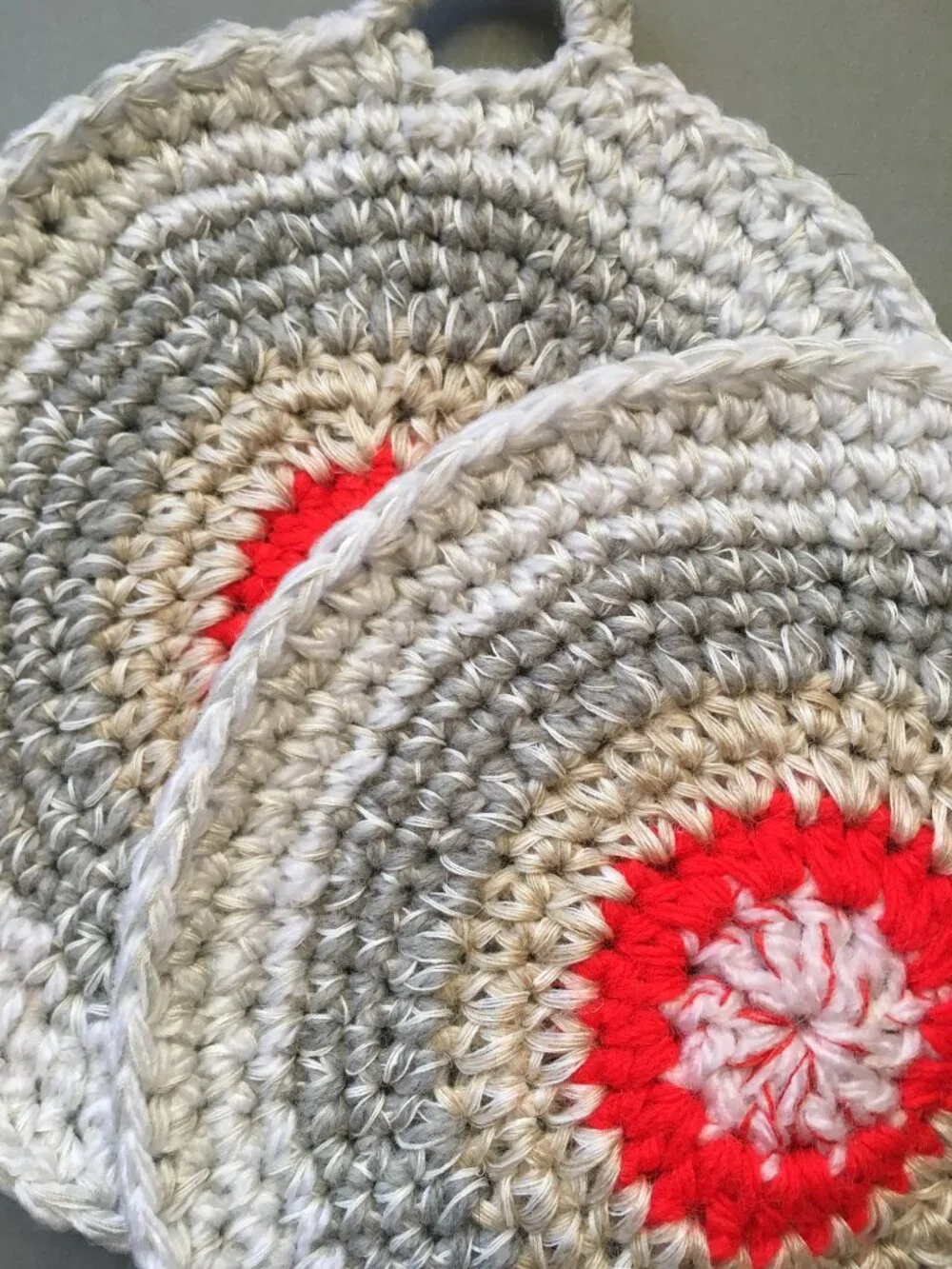 Crochet Pot Holders, Crochet Trivet, Christmas Gift Under 15, Handmade Placemat